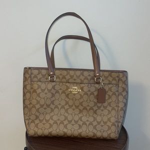 Large Brown Coach Bag/Purse